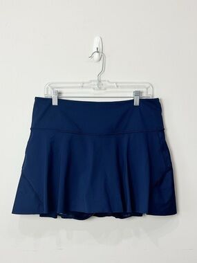 Athleta Ace Tennis Skort Skirt Navy Blue